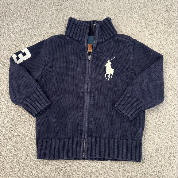 Polo by Ralph Lauren Baby Boys' Zip Up Sweater
